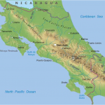 Map of Costa Rica