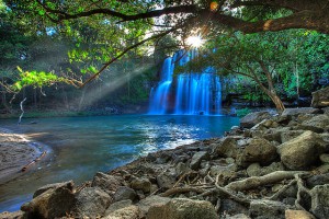 Costa Rica Waterfall Guanacaste