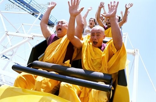 Image result for monks roller coaster